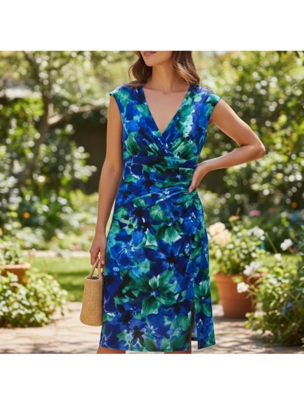Ralph Lauren Women’s Faux Wrap Dress